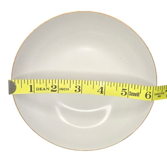 MCM Florence Thomas Hand Painted Metal Cheese Tray w/bowl, Pasadena CA 11” Vtg - Picture 3 of 8